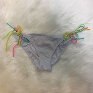 Victoria’s Secret White w/Colored Side Ties Bottom